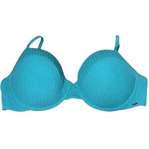 Victoria’s Secret PINK Turquoise Push Up Bikini Top Swimsuit